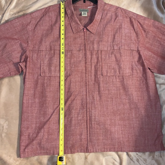 4XL new w/o tags, men’s red dress shirt-$18 - Picture 2 of 7